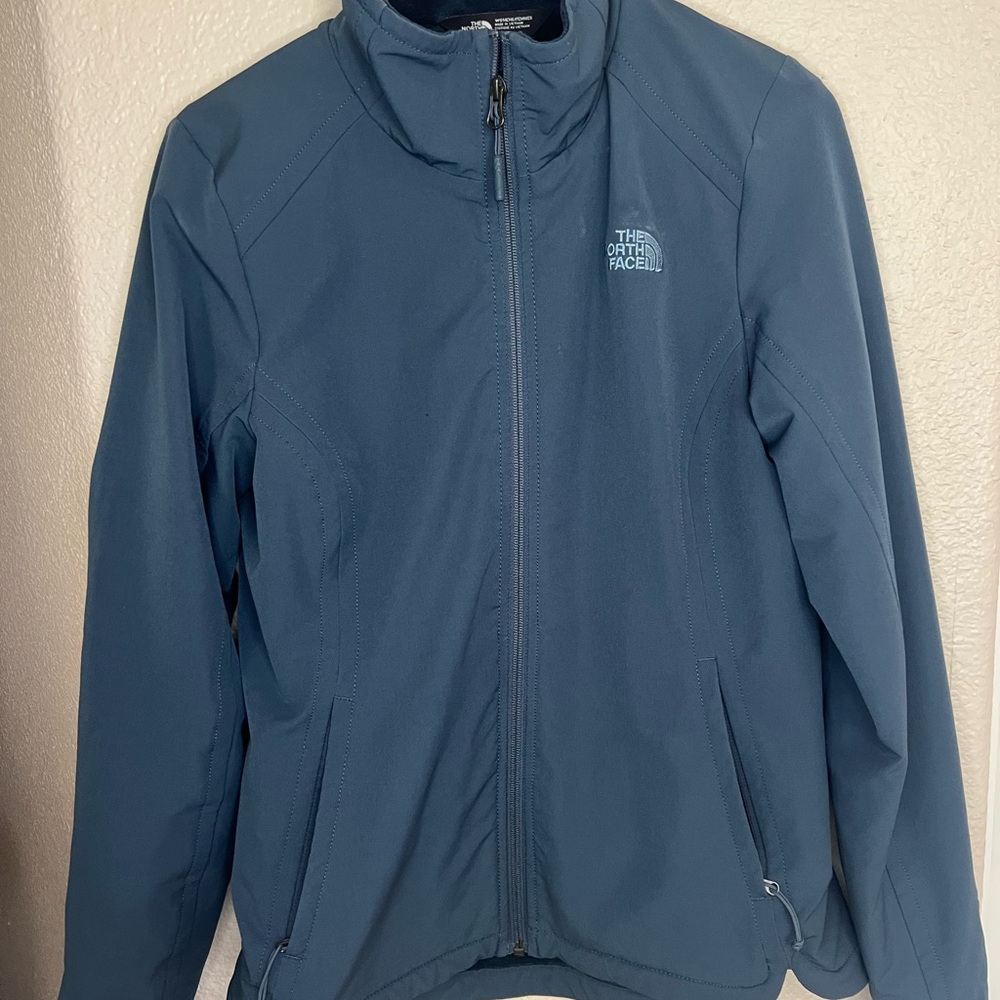The North Face Slate Blue Softshell Jacket